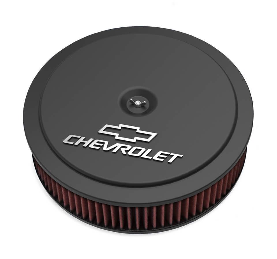 HOLLEY14 x 3 Air Cleaner GM Muscle Series Black
