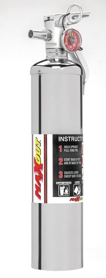 H3R PERFORMANCEFire Ext 2.5lb Max Out Chrome