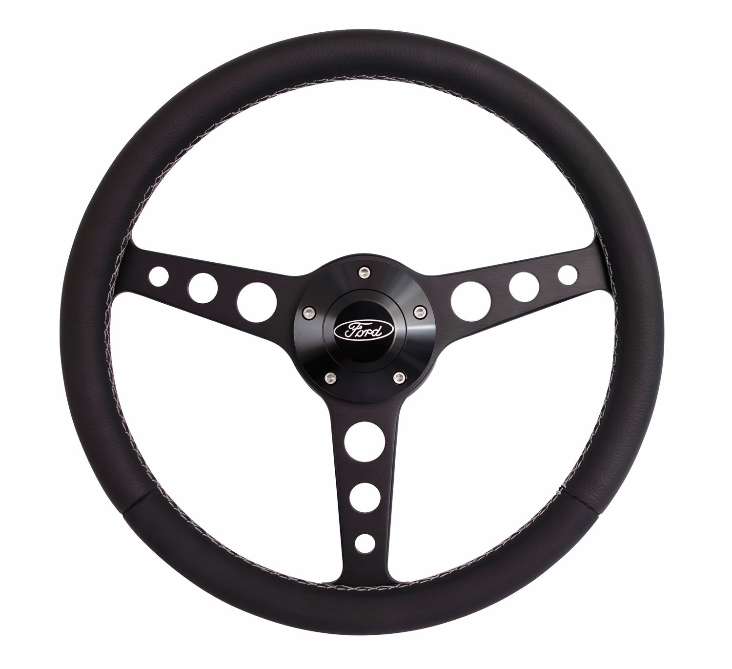 GRANTClassic Series Blk Wheel Ford Logo/Install Kit