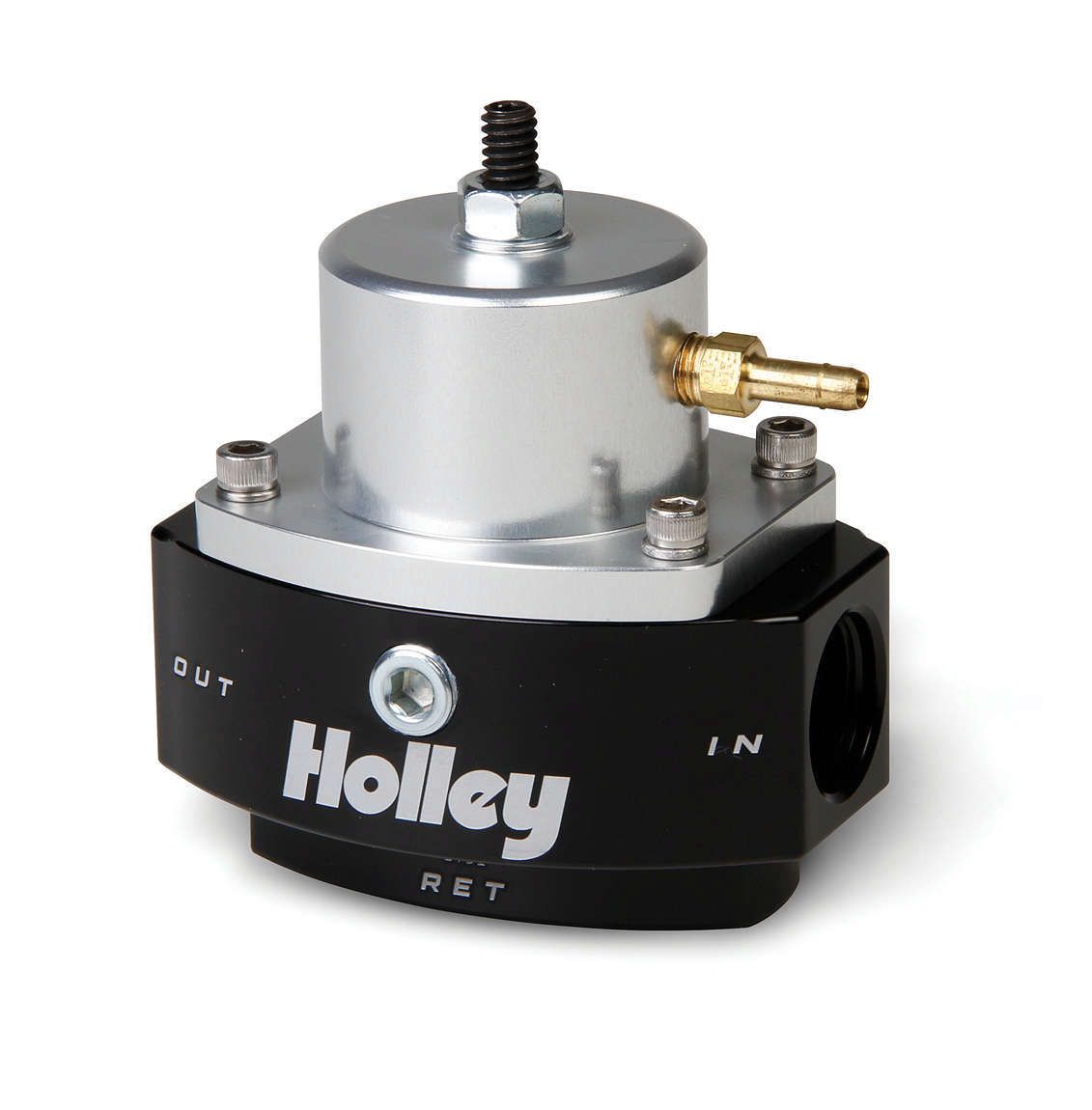 HOLLEYHP Billet Fuel Press. Regulator w/EFI Bypass