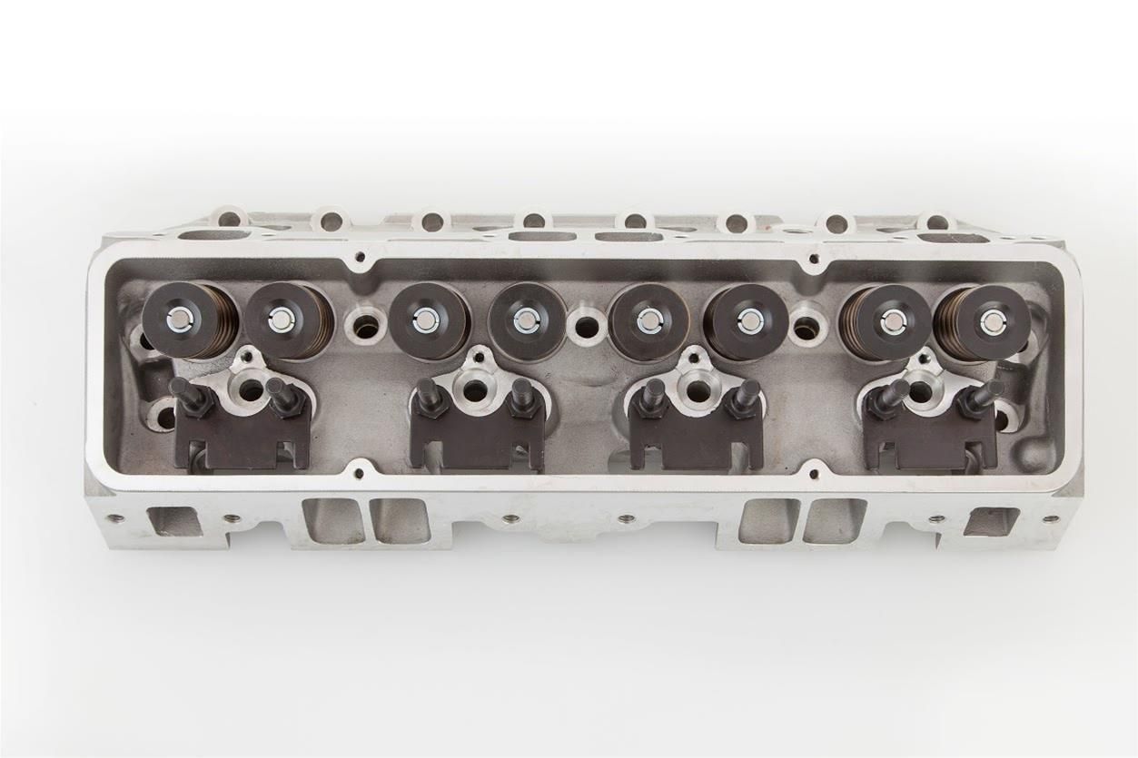 FLO-TEKSBC 180cc Alum Cyl Head 64cc 2.02/1.60 S/P Assm