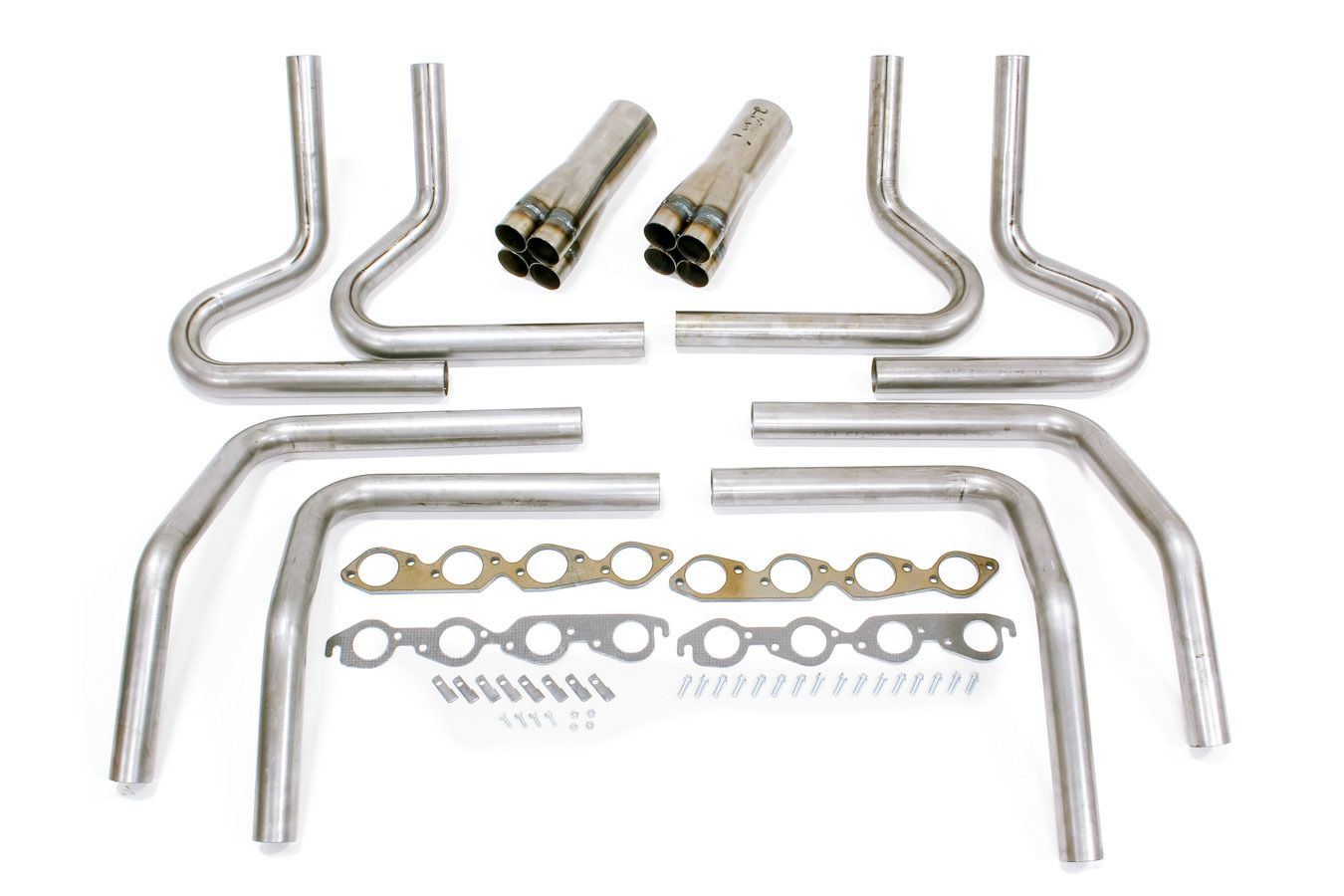 HEDMAN 2-1/4in BBC Weld Up Kit- 4in Slip On Collector