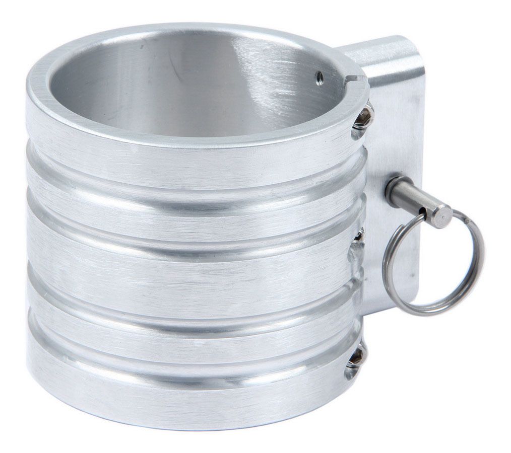 H3R PERFORMANCEBand Clamp for 2.5lb Fire Ext Brushed Billet