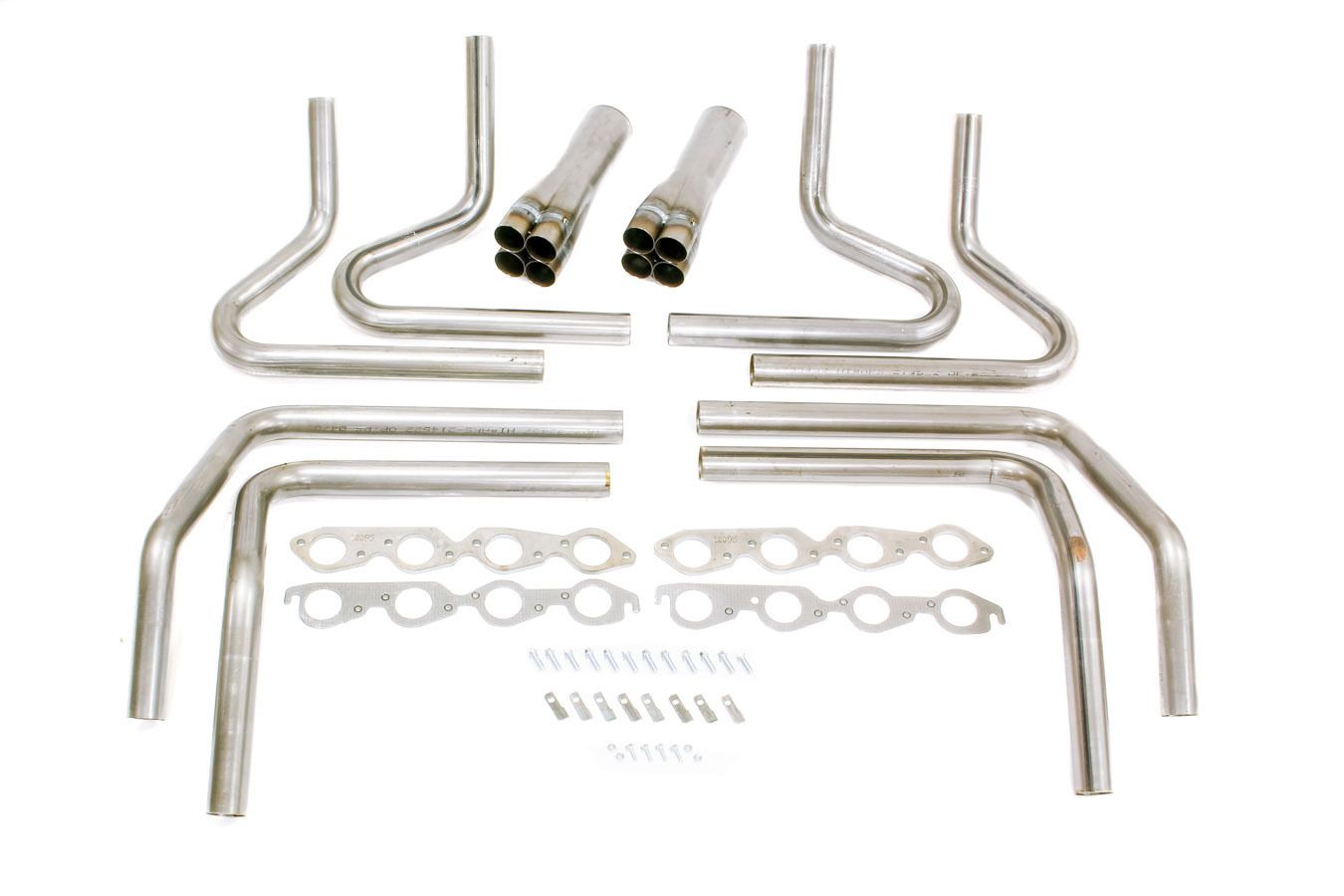 HEDMAN 2in. BBC Weld Up Kit- 3.5in. Slip On Collector