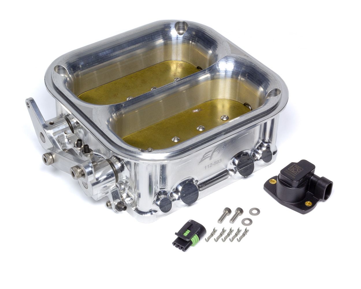 HOLLEY2550 CFM EFI Throttle Body w/4500 Flange.