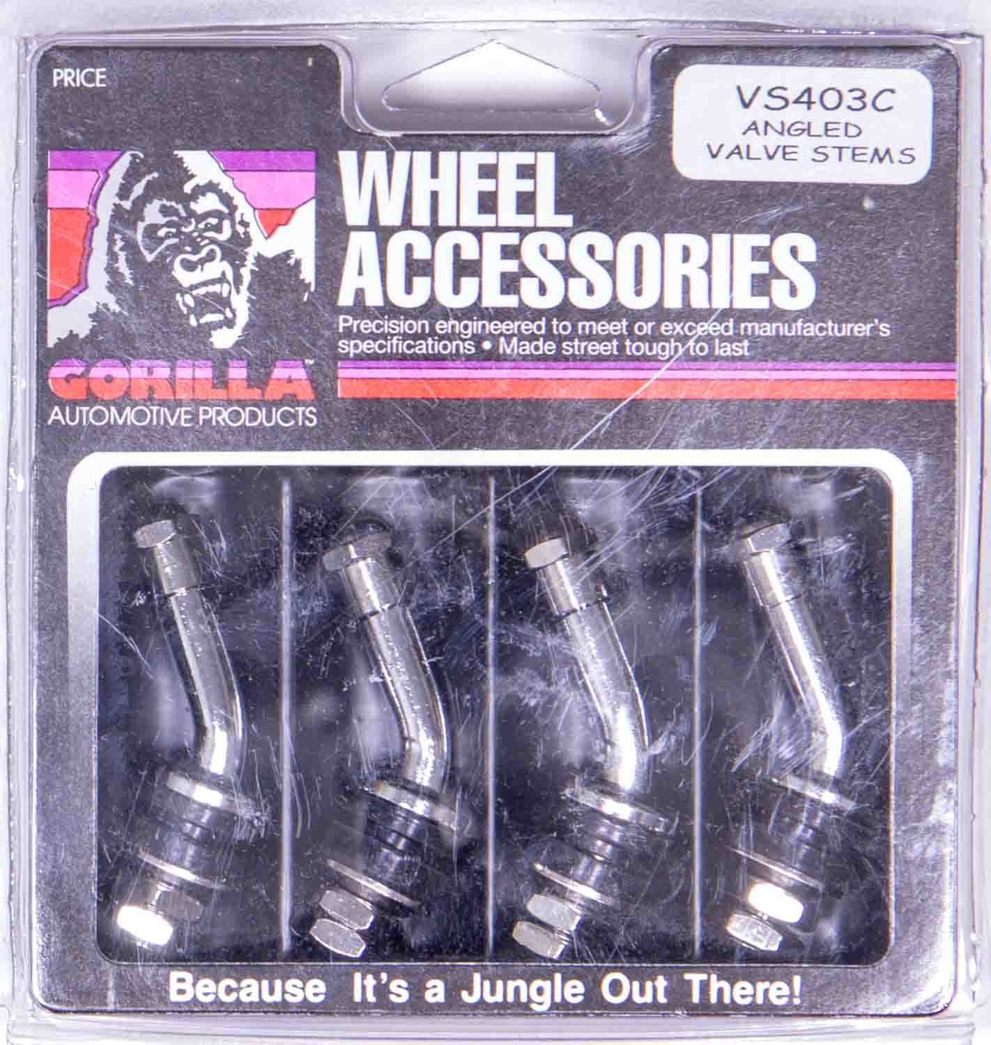 GORILLA Angle Valve Stems 4 Pack