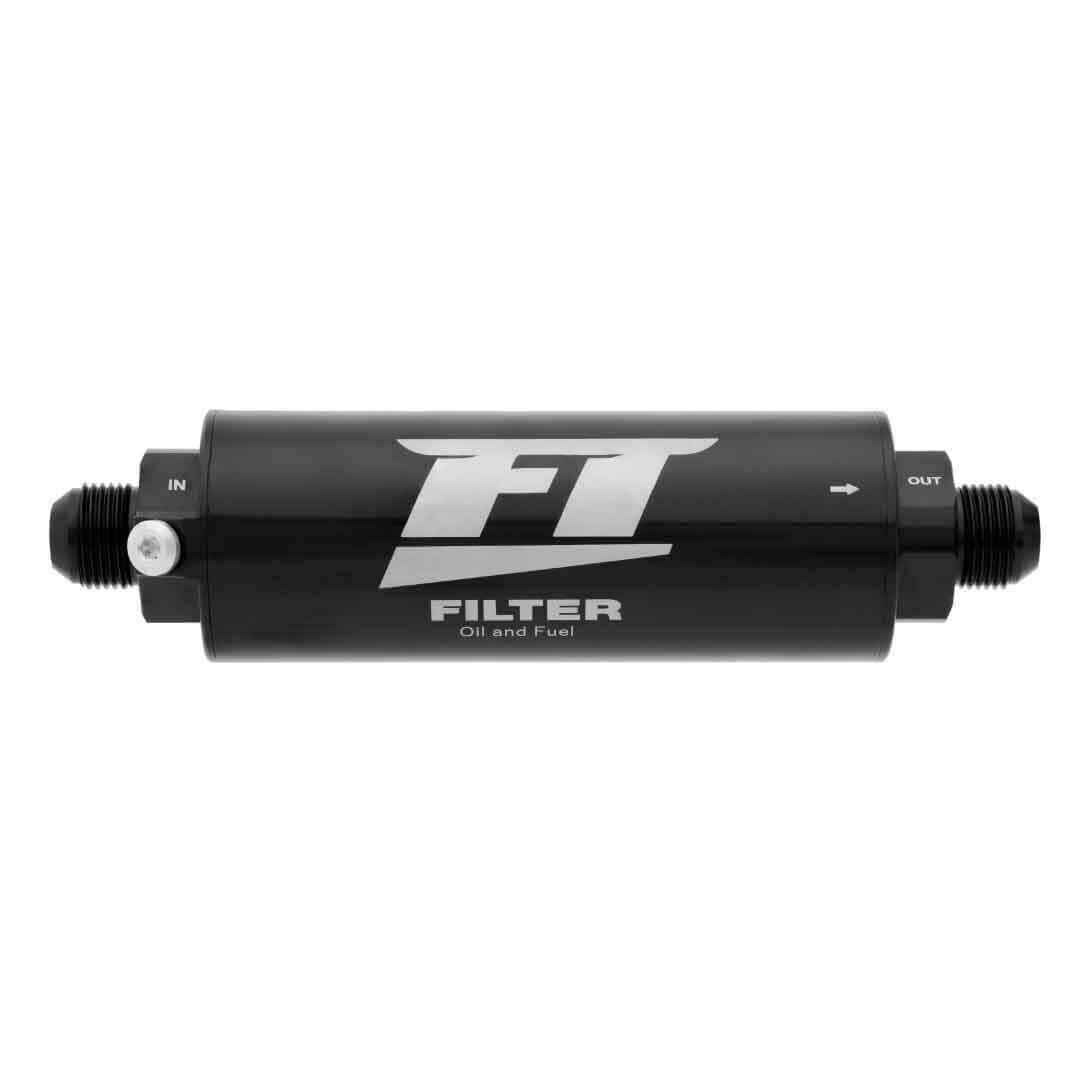 FUELTECH USAFT Fuel/Oil Filter 16an w/1/8npt port 60-Micron