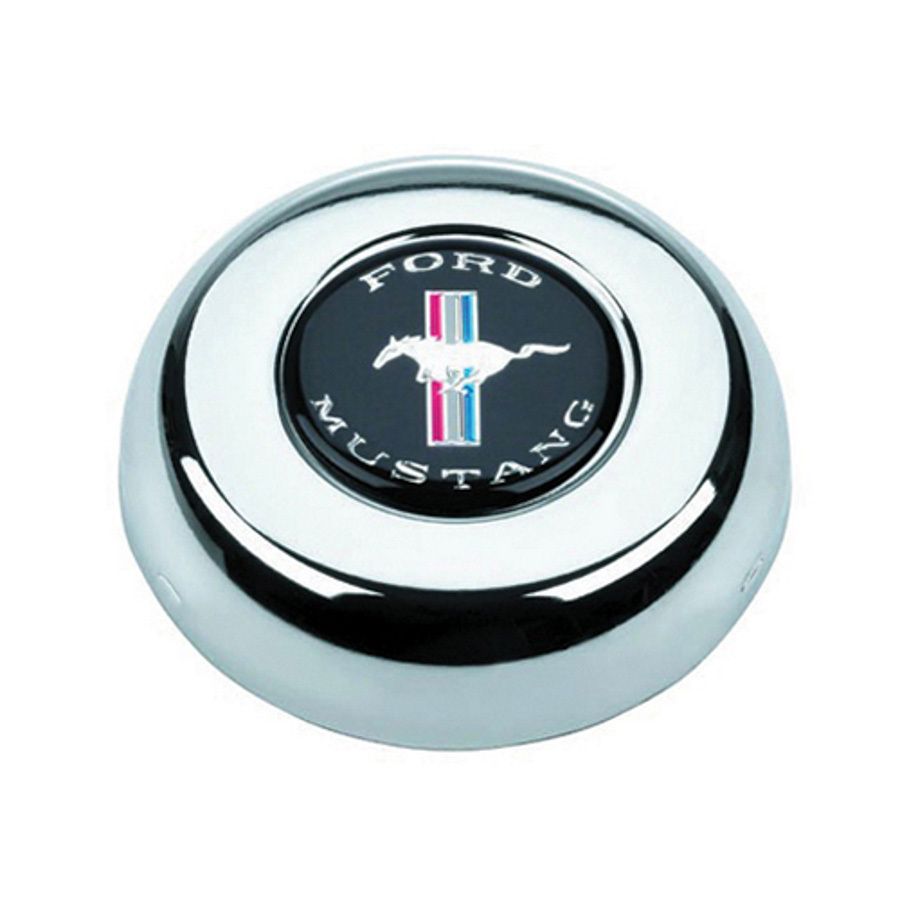 GRANTChrome Horn Button Mustang