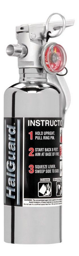 H3R PERFORMANCEFire Ext 1.4lb Halguard Chrome