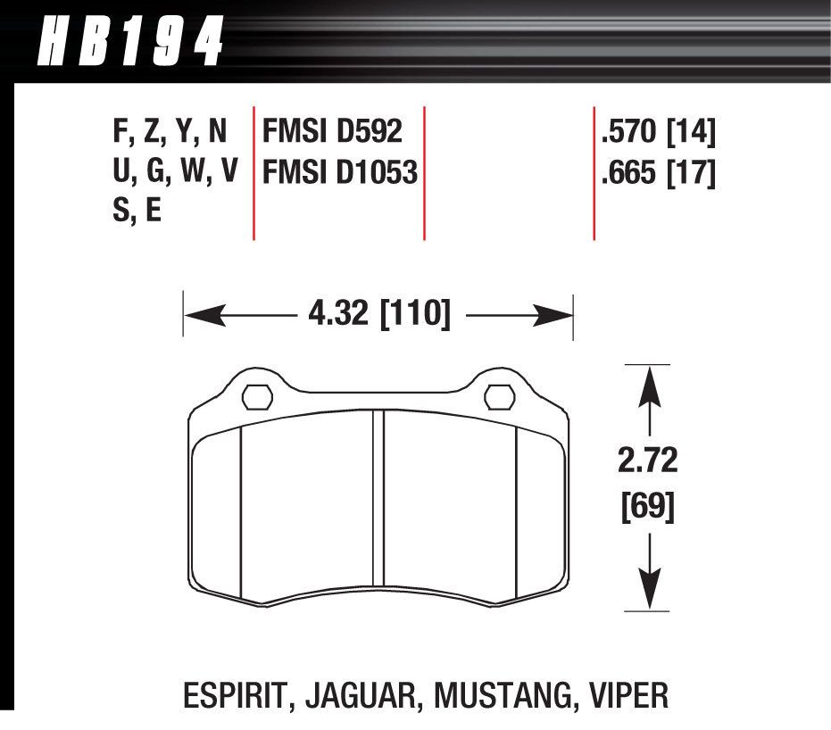 HAWK BRAKEPerformance Street Brake Pad (4)
