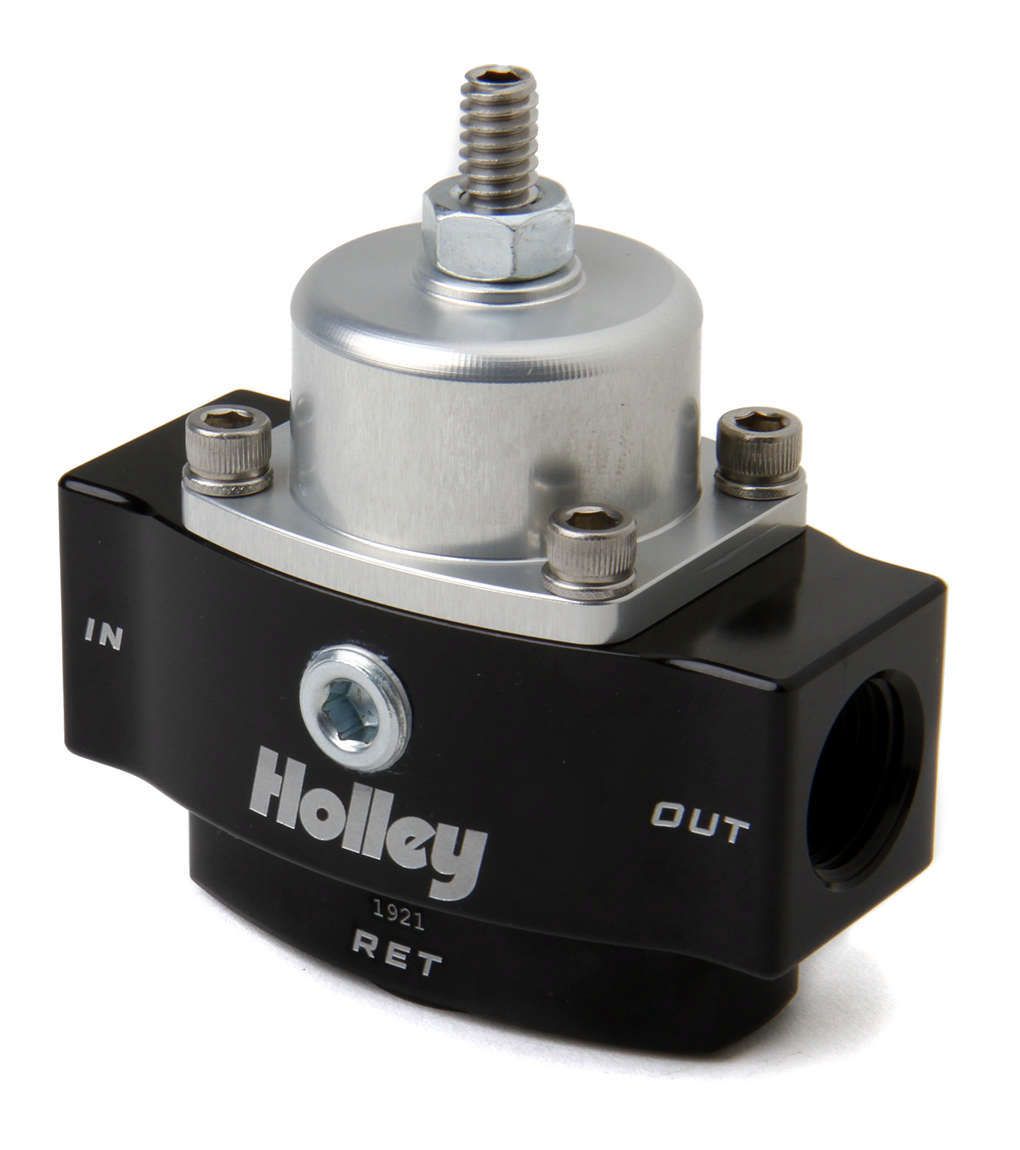 HOLLEYHP Billet Fuel Press. Regulator w/Bypass