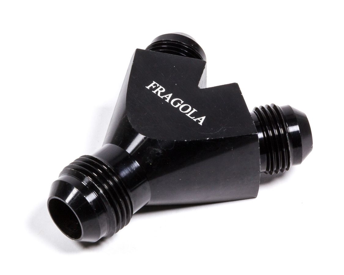 FRAGOLAY-Fitting #10Male Inlet x #8 Male Outlets Black