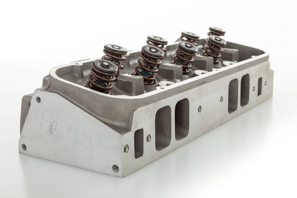 FLO-TEK BBC 360cc Alum Cyl Head Assembled