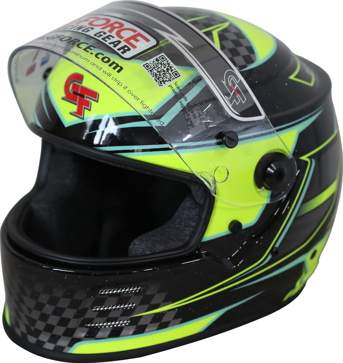G-FORCEHELMET REVO GRAPHICS XSM YELLOW SA2020