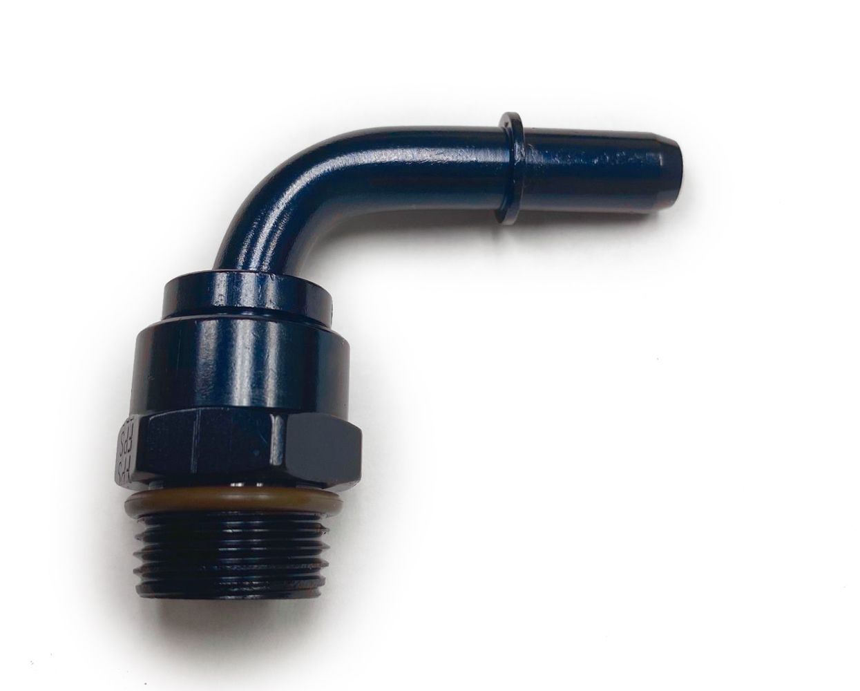 FRAGOLA#6 ORB to 3/8 Male Q/C EFI Fitting 90-Degree