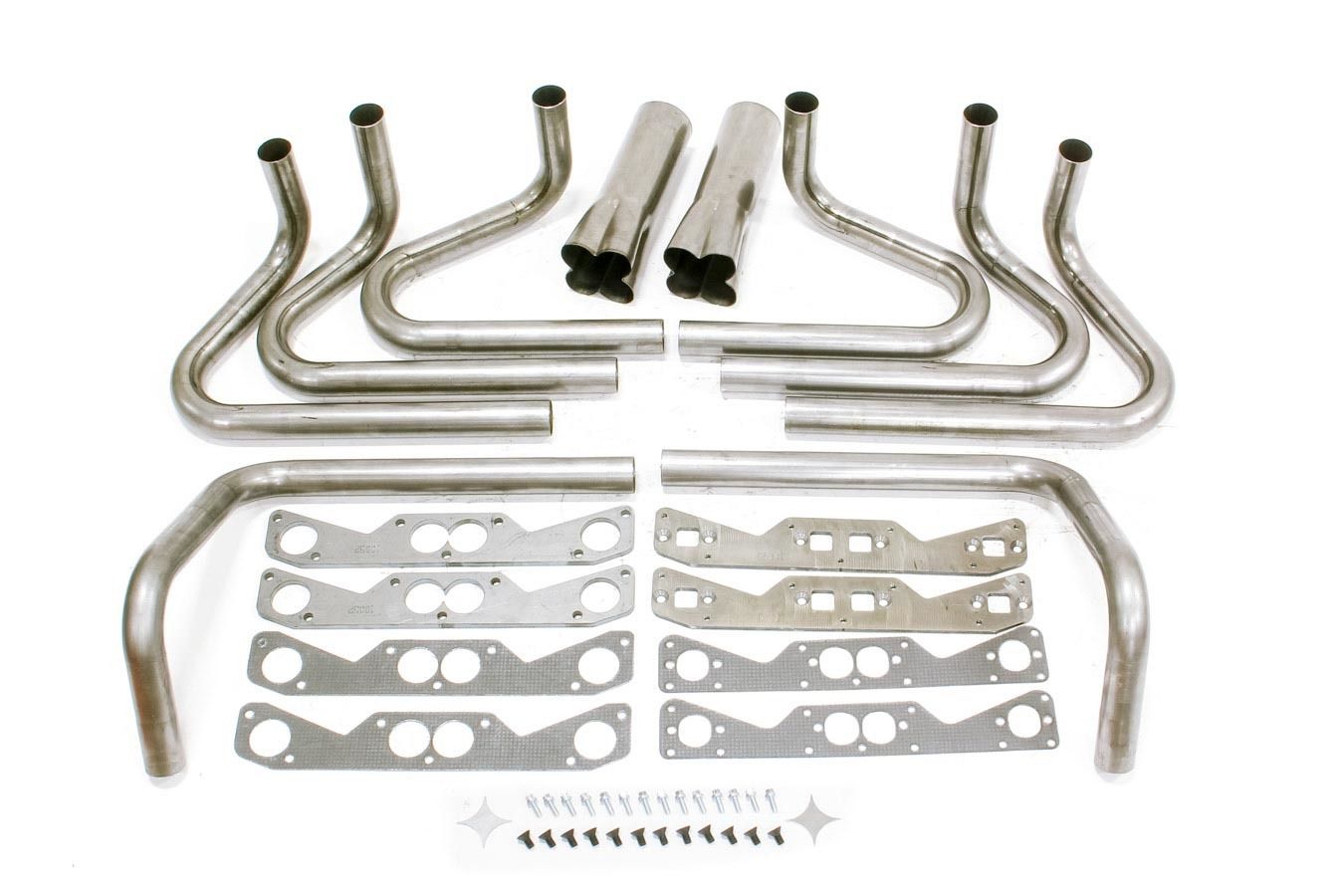 HEDMAN 1-7/8in SBC Weld Up Kit- 3-1/2in Weld On Collecto