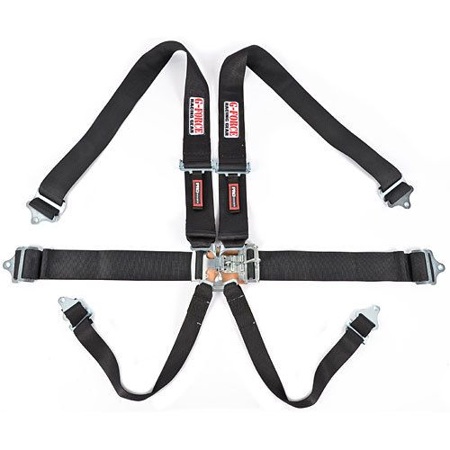 G-FORCE6pt Harness Set L&L Black Indiv Shldr