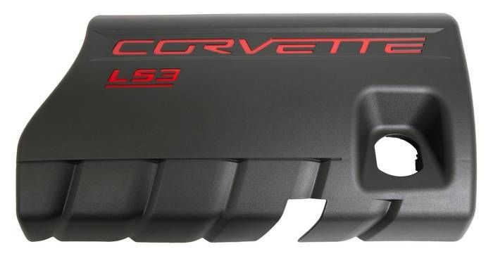 CHEVROLET PERFORMANCEEngine Cover RH 6.2L LS3 w/Corvette Logo 08-13