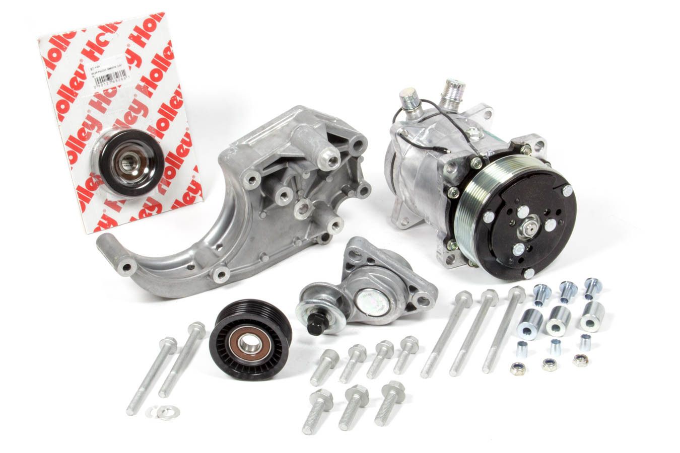 HOLLEYAC Bracket System Kit GM LS Engines