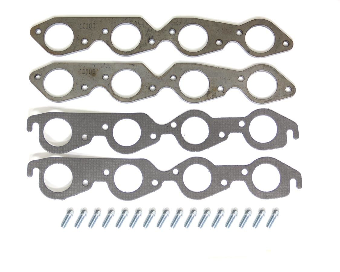 HEDMAN BB Chevy 2.125in Flanges Round Port