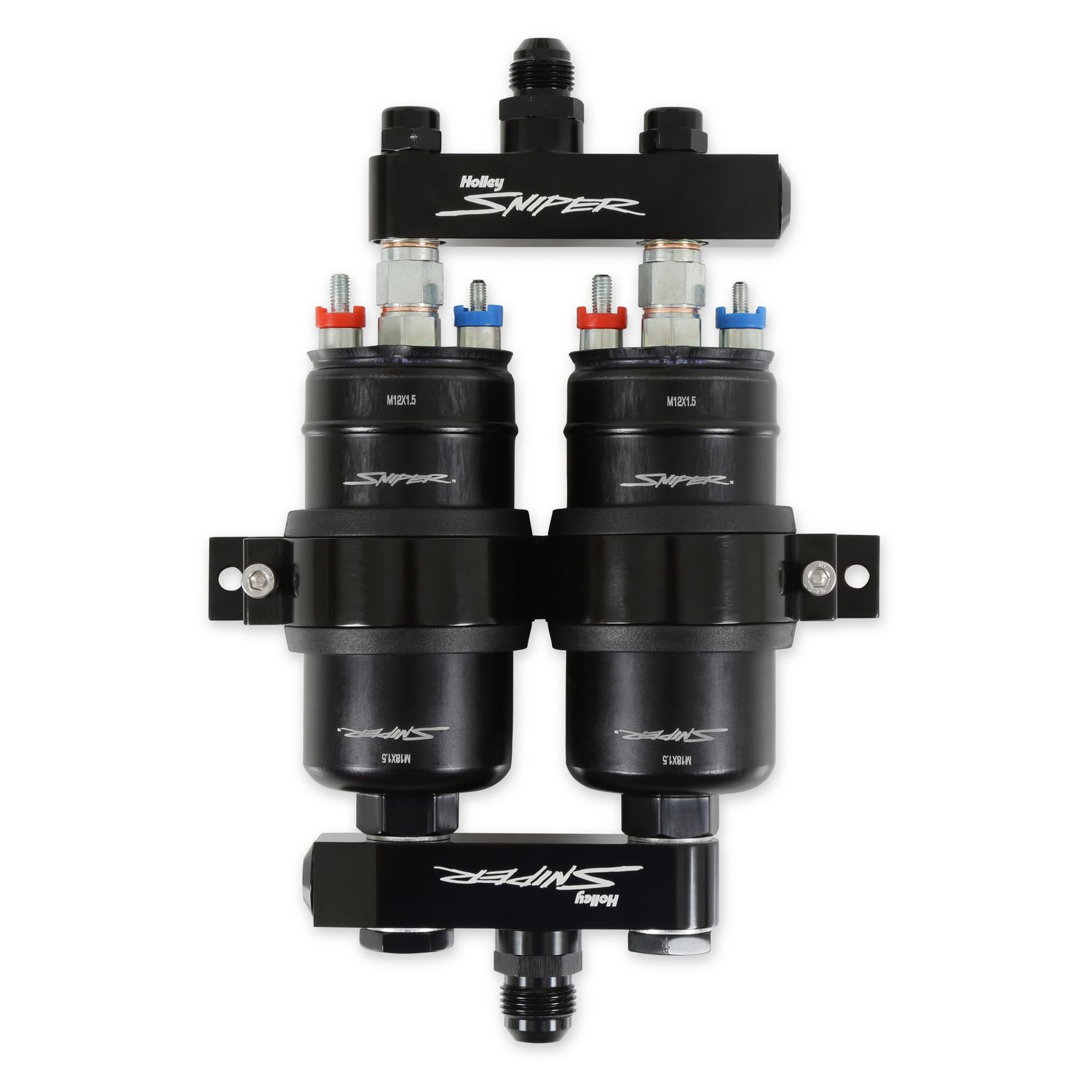 HOLLEYSniper 3.5 GPM Twin Fuel Pump w/Manifold Kit