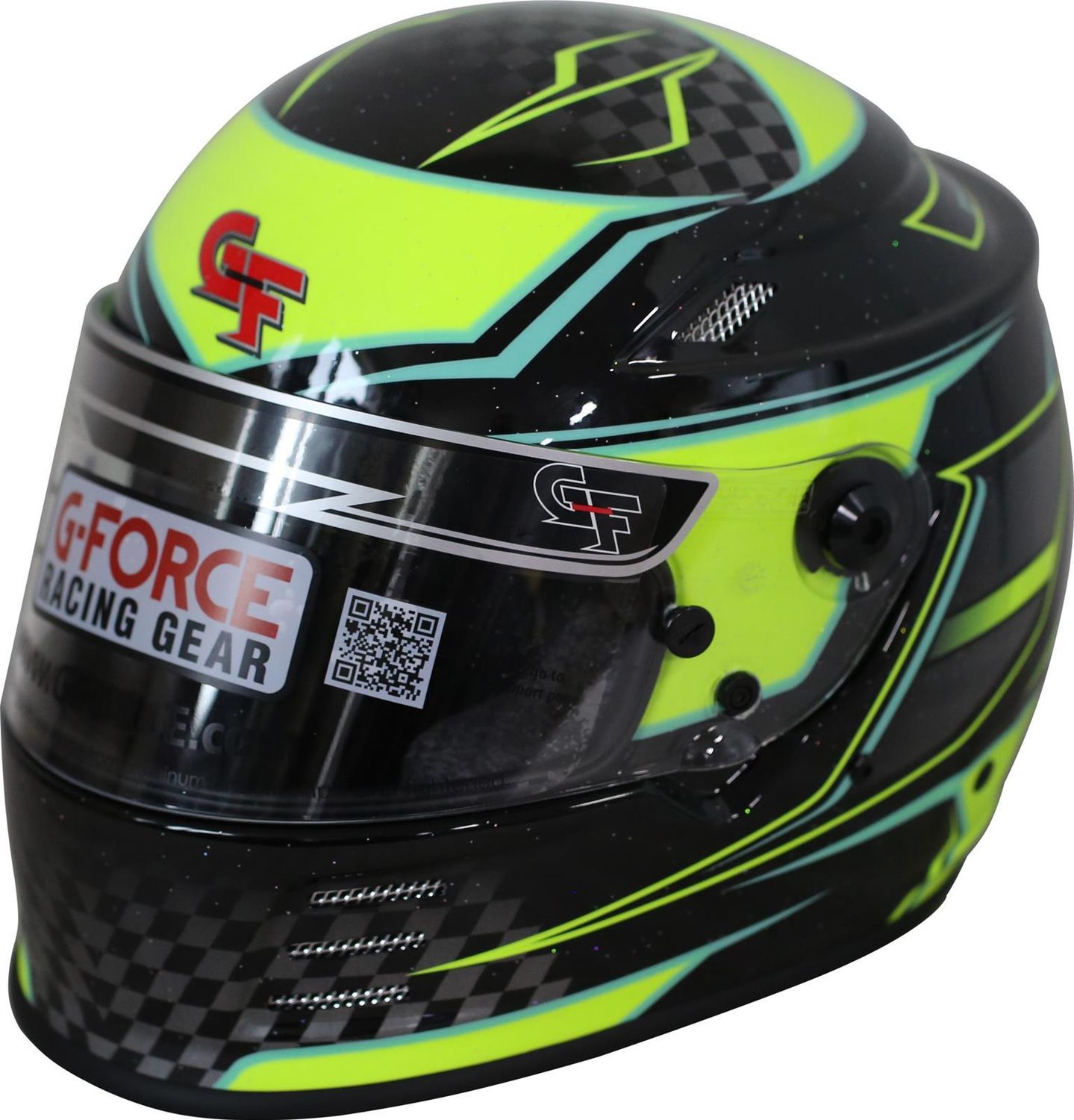 G-FORCEHELMET REVO GRAPHICS MED YELLOW SA2020
