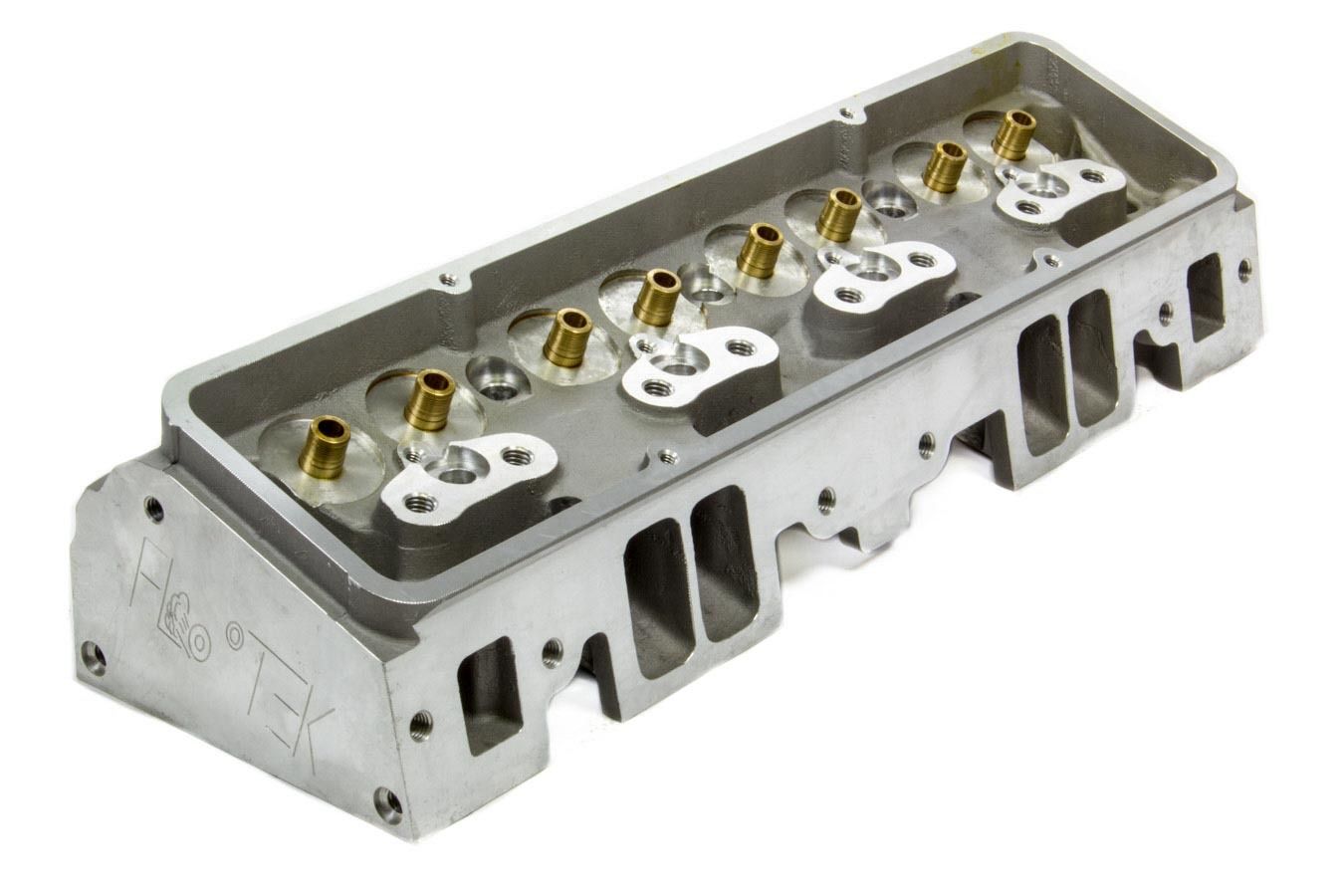 FLO-TEKSBC 180cc Alum Cyl Head 64cc 2.02/1.60 A/P Bare