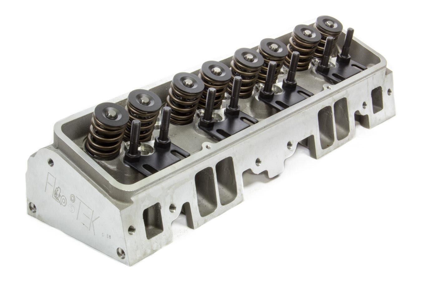 FLO-TEKSBC 180cc Alum Cyl Head 64cc 2.02/1.60 S/P Assm