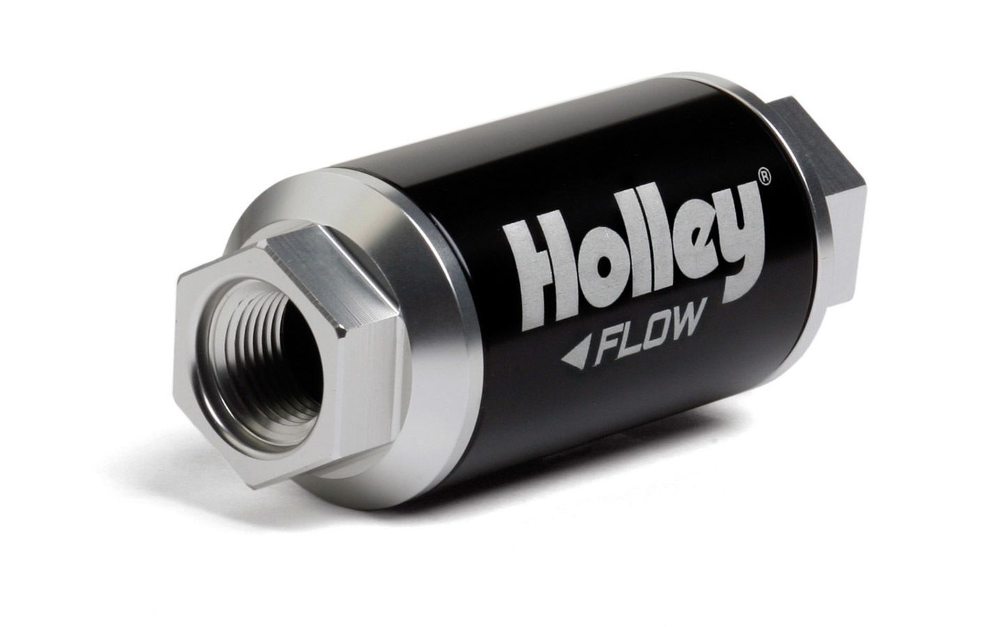 HOLLEYBillet HP Fuel Filter - 3/8NPT 100-Micron 100GPH