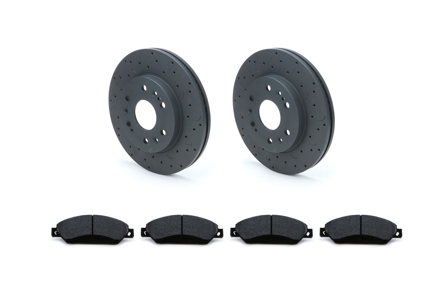 HAWK BRAKEBrake Rotor & Pad Kit Front GM