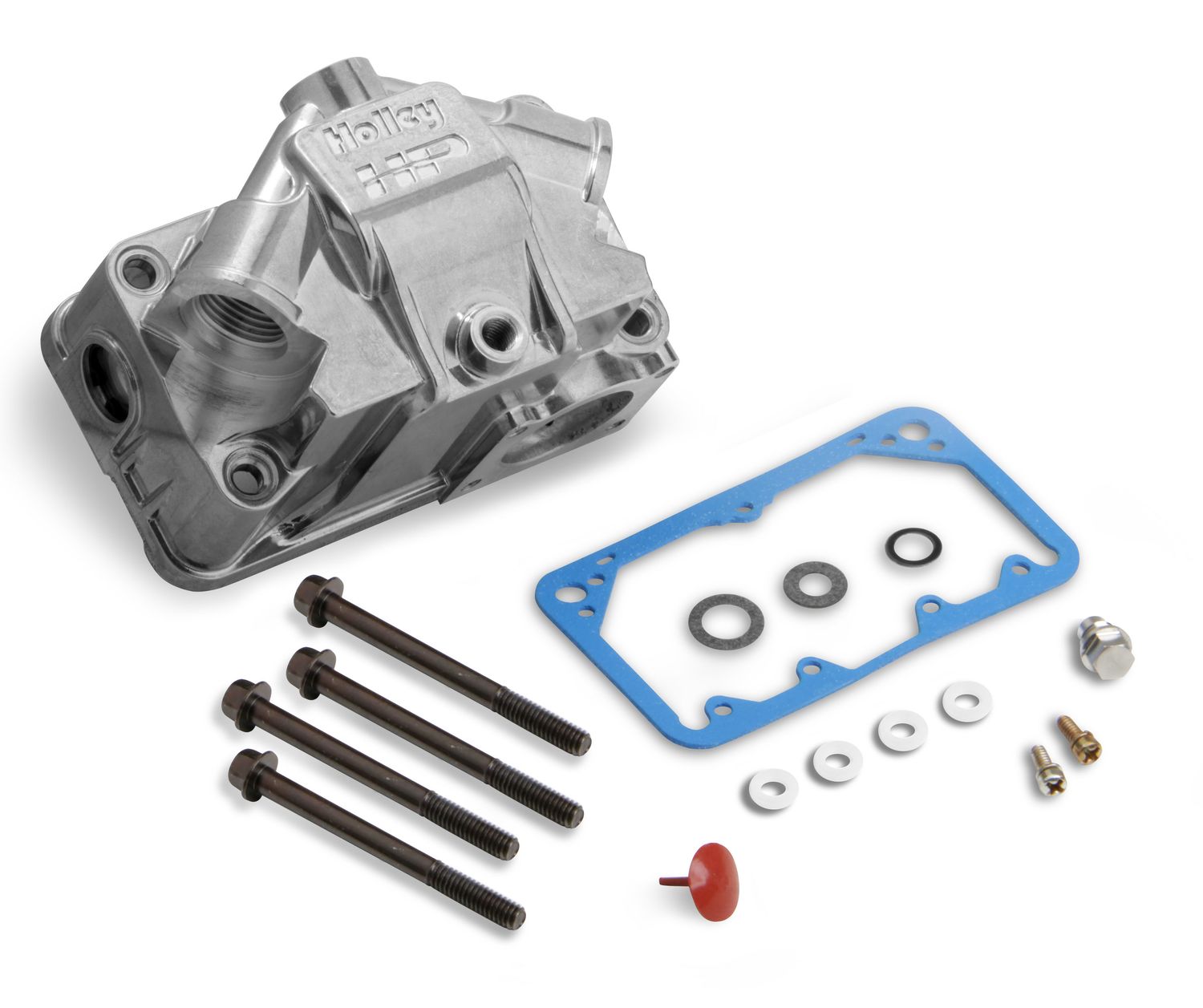 HOLLEYUltra HP Fuel Bowl Kit Polished