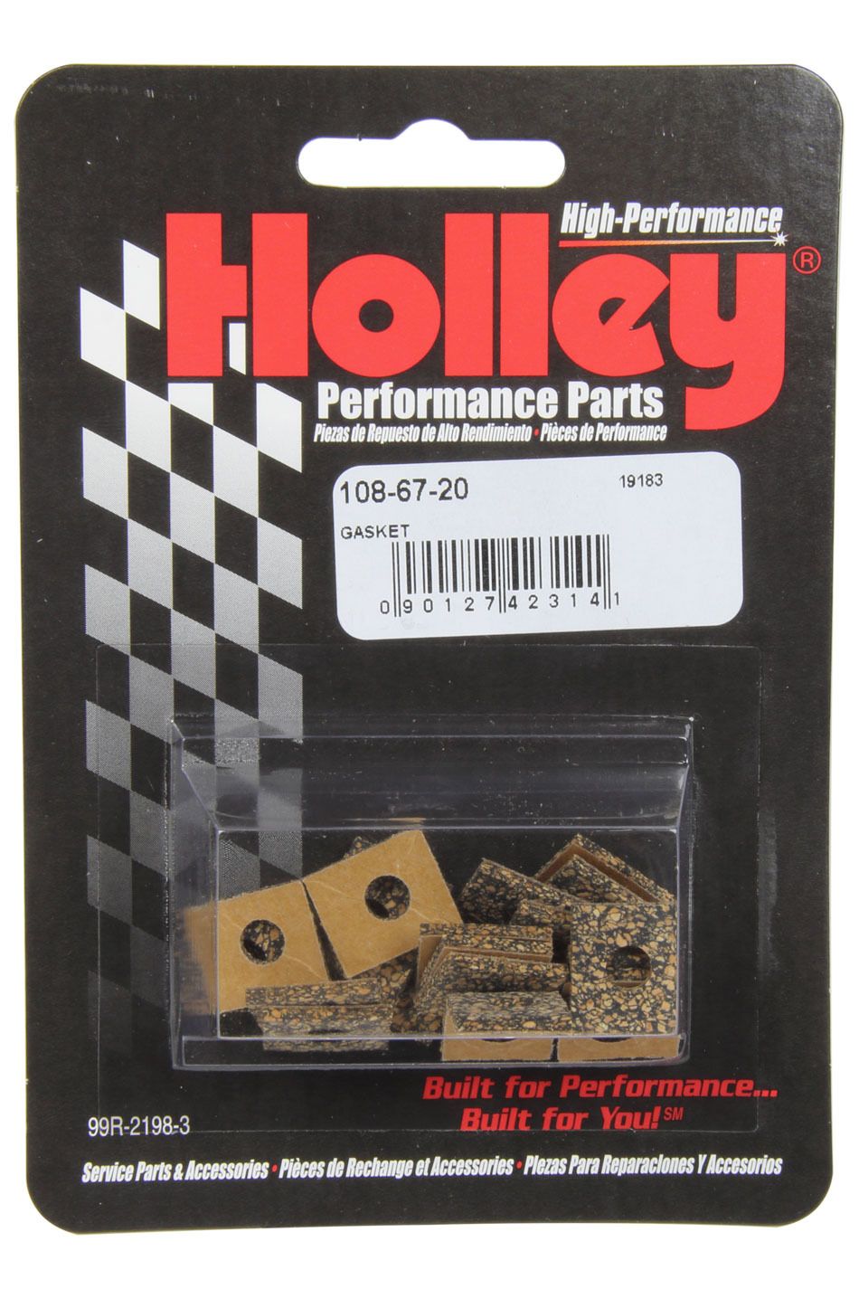 HOLLEYCork Vacuum Passage Gskt