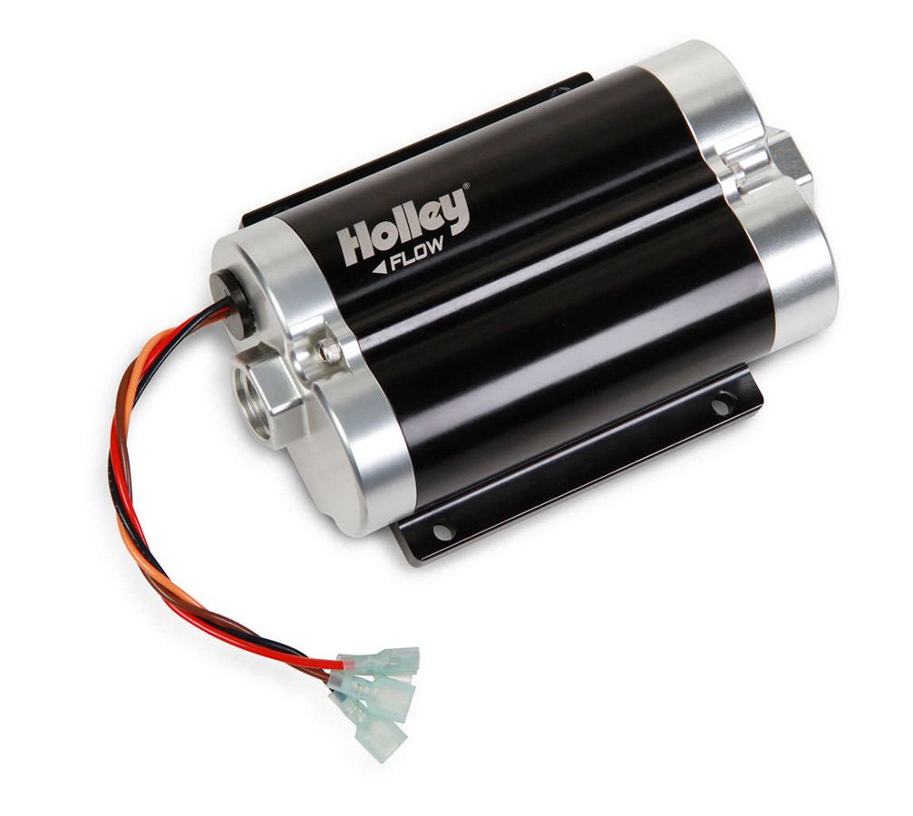 HOLLEY4500 In-Line Billet Elect Fuel Pump - 190GPH