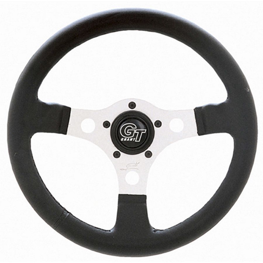 GRANTSteering Wheel Formula GT 12in 5-Bolt Sil/Blk