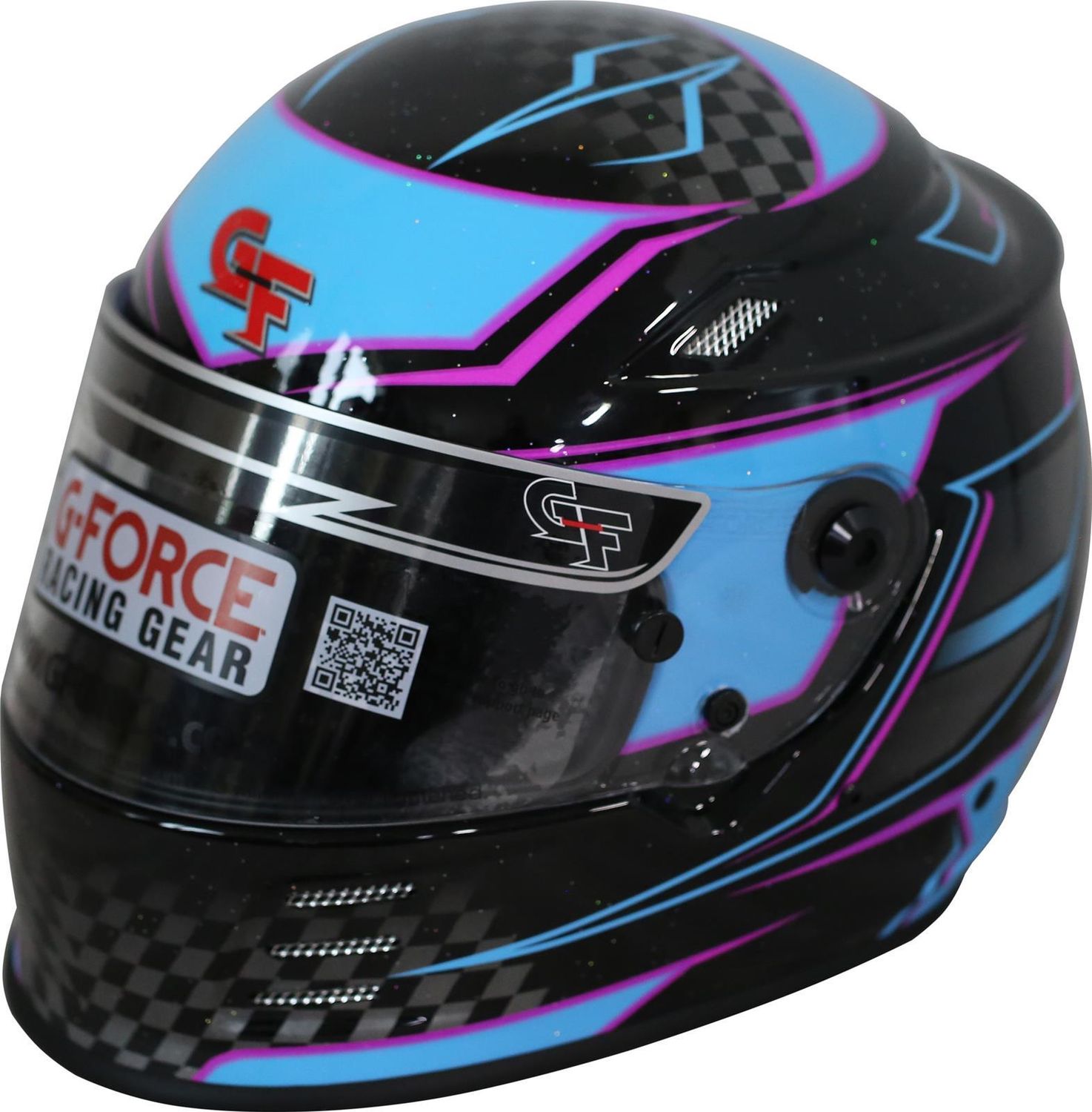 G-FORCEHELMET REVO GRAPHICS SML BLUE SA2020