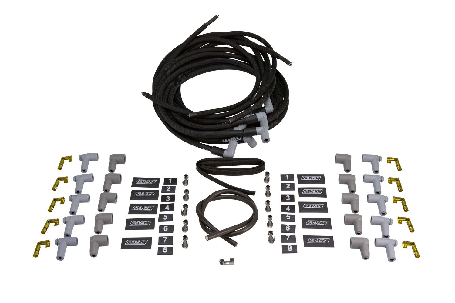 FAST ELECTRONICSSpark Plug Wire Set 8.5mm w/Sleeve 90 Degree