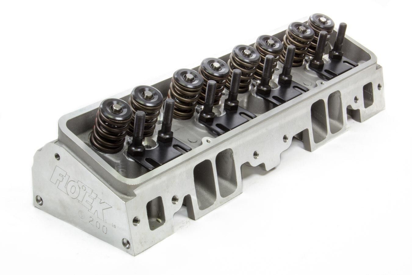 FLO-TEKSBC 200cc Alm Cyl Head 64cc 2.055/1.600