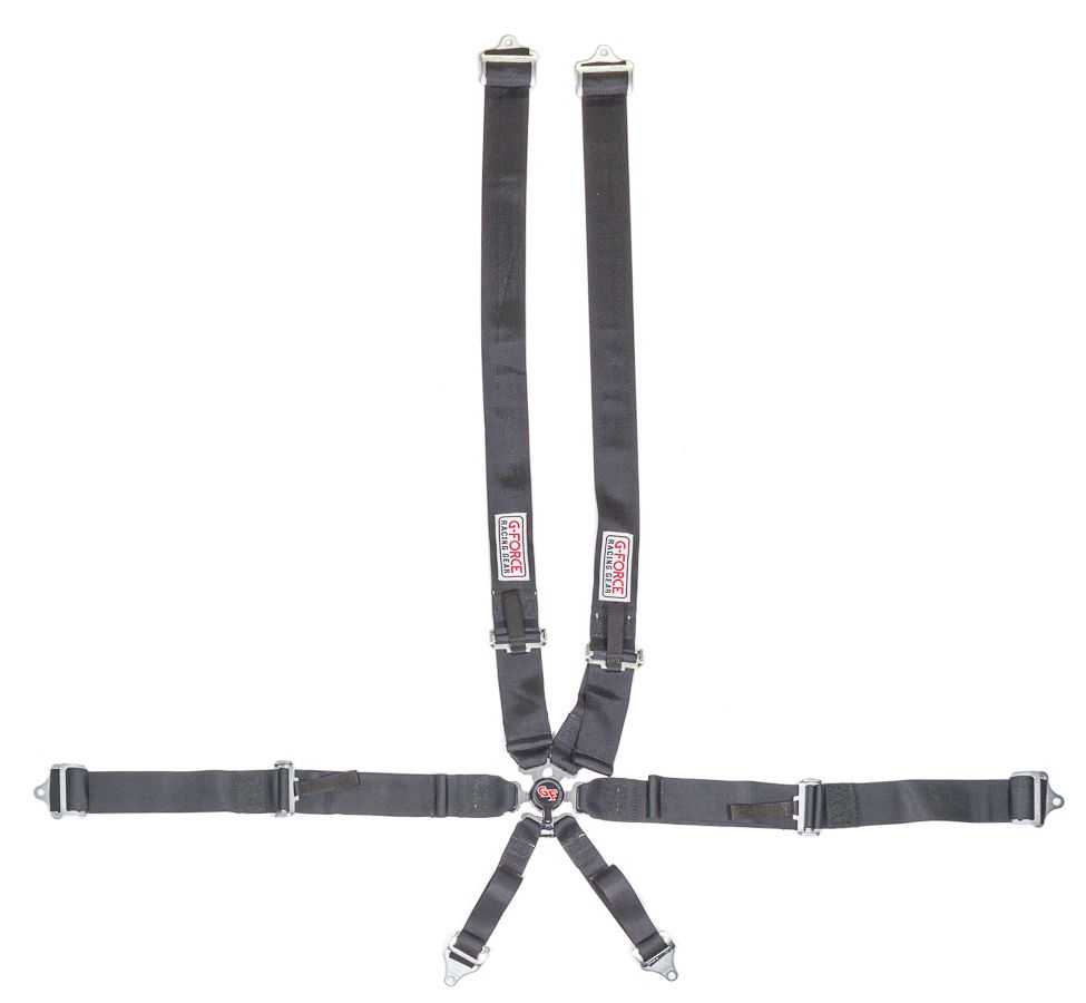G-FORCEHarness Camlock Black 6pt