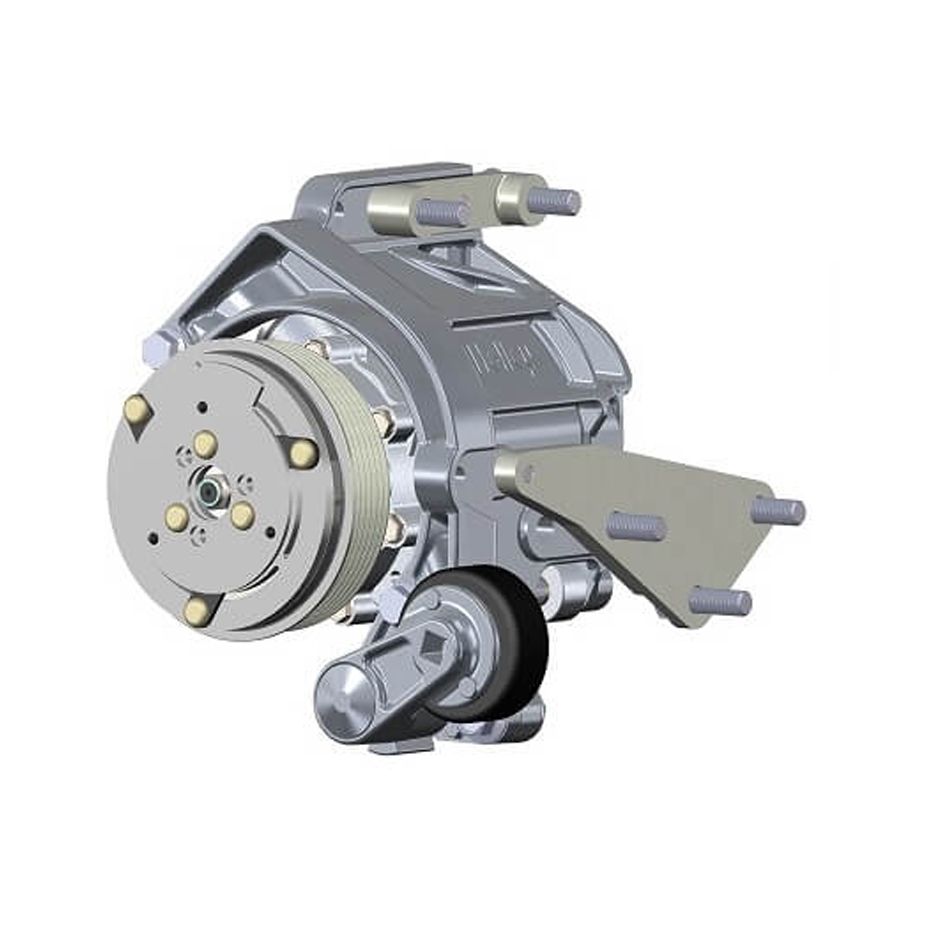 HOLLEYLow LS Drive System Kit RH w/SD7 AC Compressor