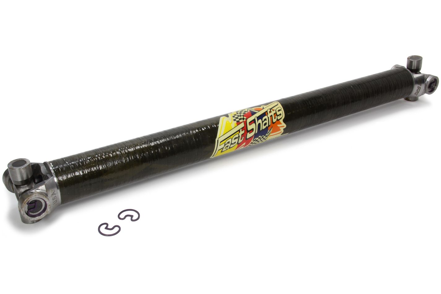 FAST SHAFTSDriveshaft Carbon Fiber 28.5in Steel Ends 2-1/4