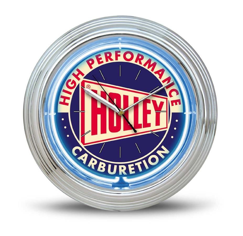 HOLLEYHolley Neon Clock - Blue