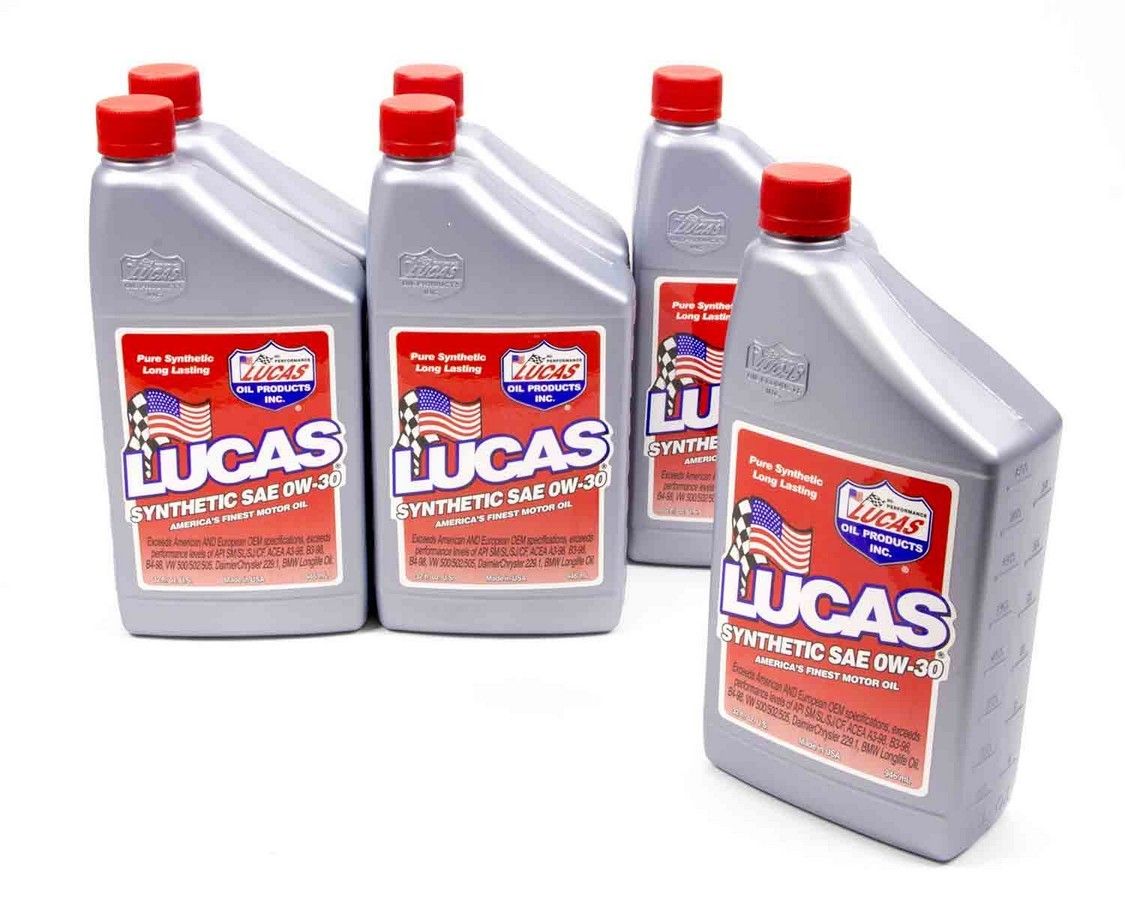 LUCAS OILSynthetic 0w30 Oil 6x1 Qt