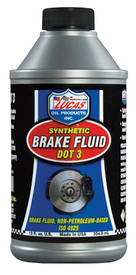 LUCAS OILBrake Fluid Dot 3 12oz