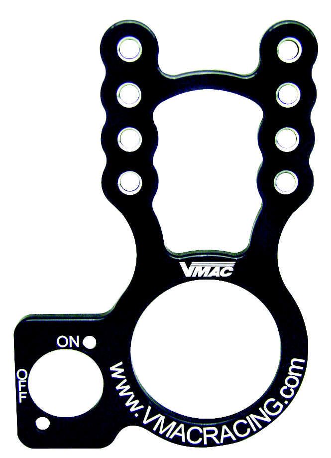 KING RACING PRODUCTSSteering Gear Locator Left Side Fuel Shut Off