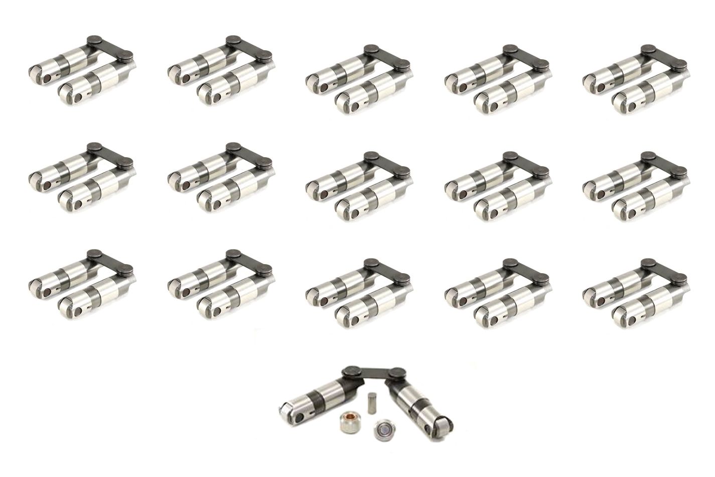 ISKY CAMS HPX EZ-Roll Hyd. Roller Lifter Set SBF