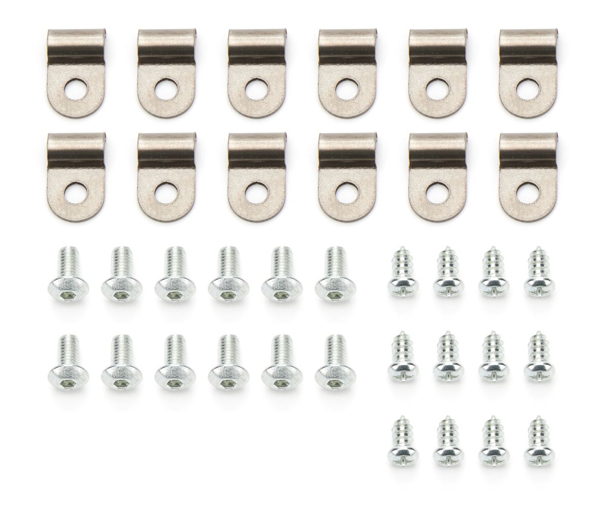 KEEP IT CLEAN3/16in Stainless Steel Single Line Clamps 12Pk