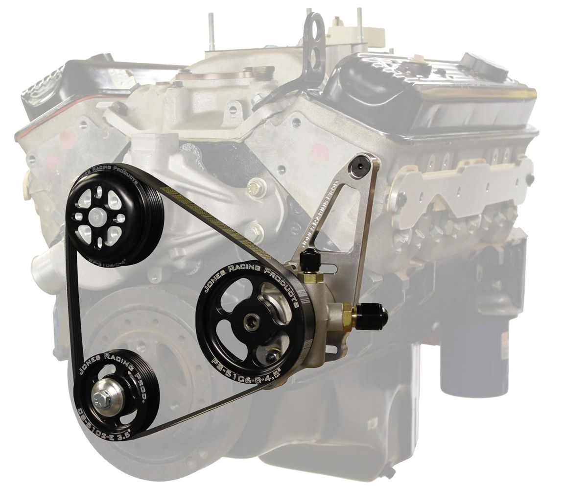 JONES RACING PRODUCTSSerpentine Drive Kit SBS w/ P/S & W/P