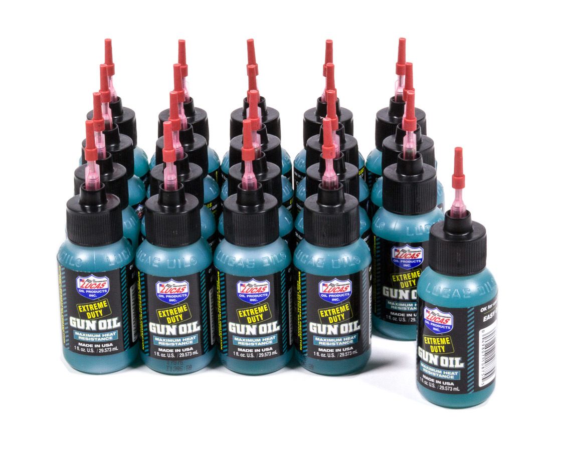 LUCAS OILExtreme Duty Gun Oil Case 20 x 1 Ounce