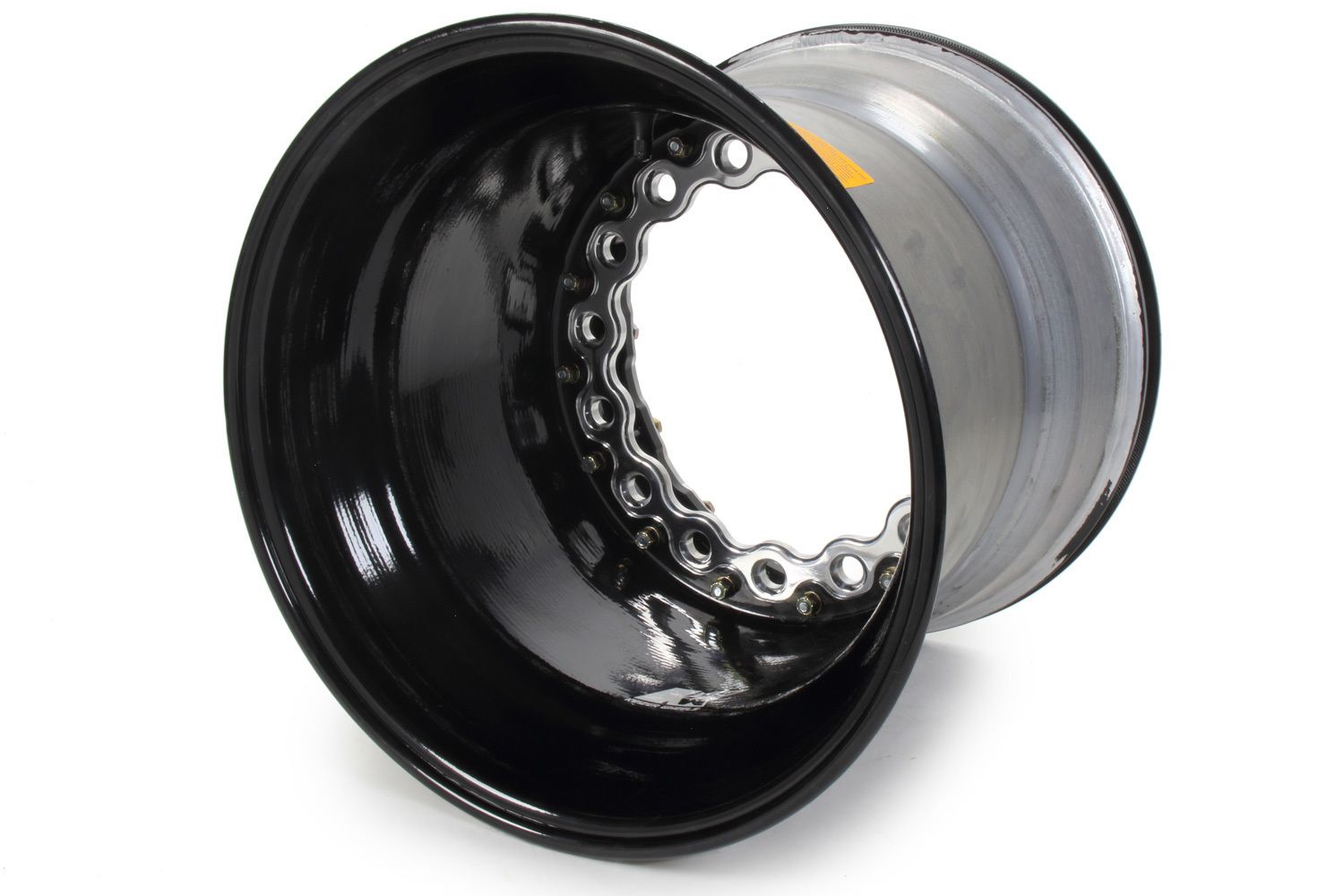 KEIZER ALUMINUM WHEELS, INC.15x14 5in BS Wide 5 Blk Inner B/L Modular