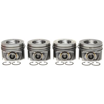 MAHLE ORIGINAL/CLEVITEPiston Set w/Rings 4pk GM 6.6L Duramax LH